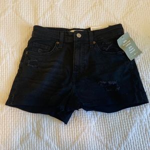 Women’s brand new black jeans shorts